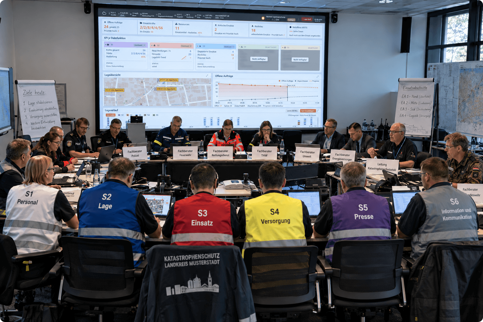 Fireboard | In Stabsorganisationen führen